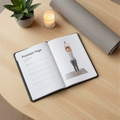 Balkan Yoga Program digital ebook guide flat lay with yoga mat and plant